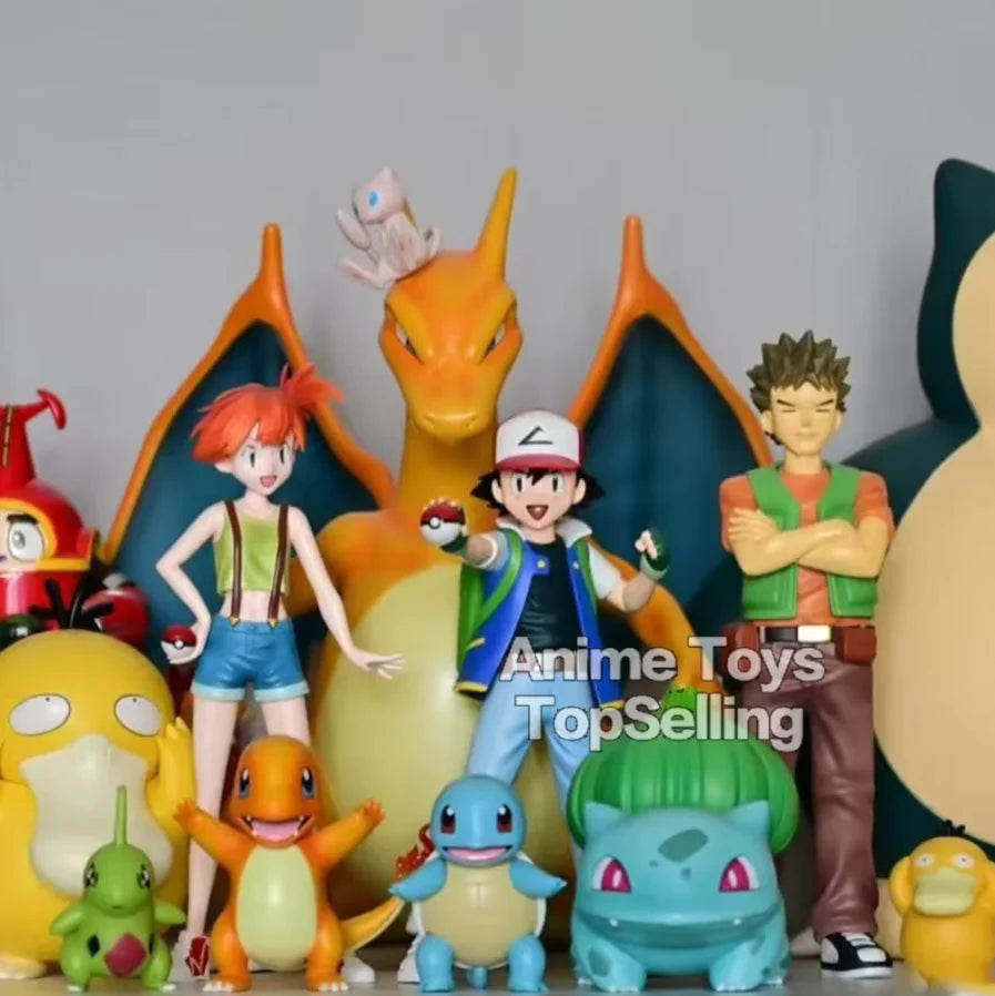13cm/5.1in Anime Pokemen Figure Ash Ketchum Action Figures Pvc