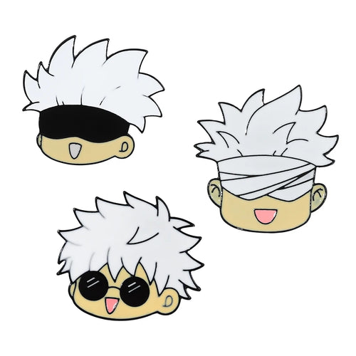 3-6pcs/Set Anime Collection Enamel Pins Custom Cartoon Character