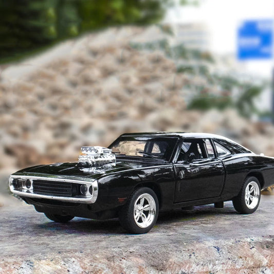 1:32 Simulation Dodge Challenger Fast & Furious 7 Alloy Car Model