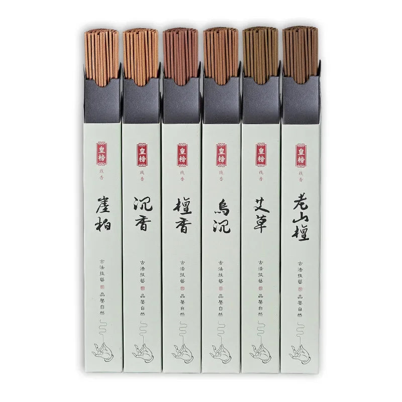 120Pcs/Box Natural Incense Sticks Sandalwood Agilawood Air Fragrance