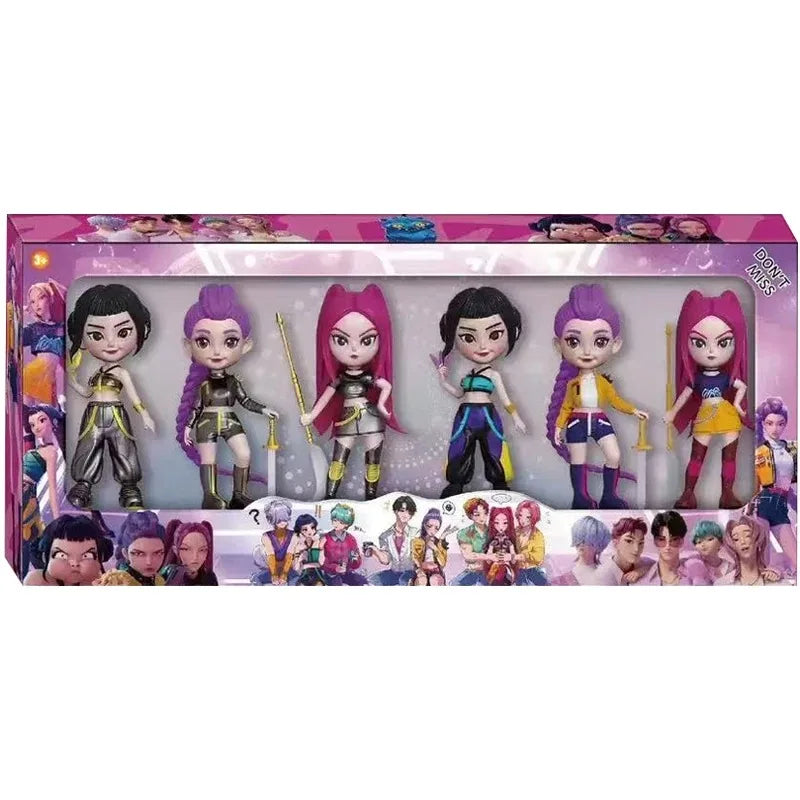 2026 Hot Kpop Devil Hunter Rumi Zoe Mira anime polyvinyl chloride
