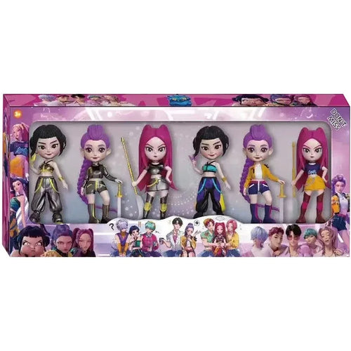 2026 Hot Kpop Devil Hunter Rumi Zoe Mira anime polyvinyl chloride