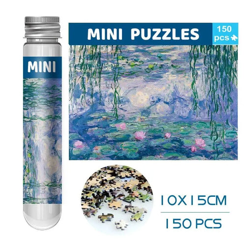 150pcs Test Tube Jigsaw Puzzle World Famous Painting Van Gogh The