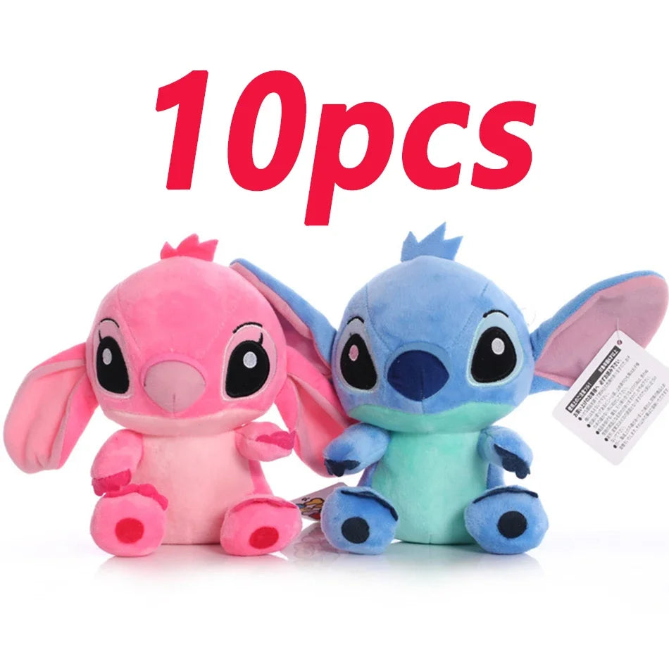 12cm 20cm 25cm Stitch Stuffed Plush Models Cartoon Stuffed Plush Dolls
