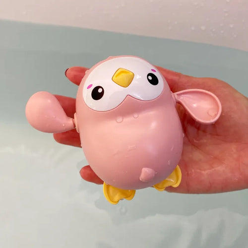 Baby Bathing Toy Kids Cute Duck Penguin Egg Water Spray Sprinkler