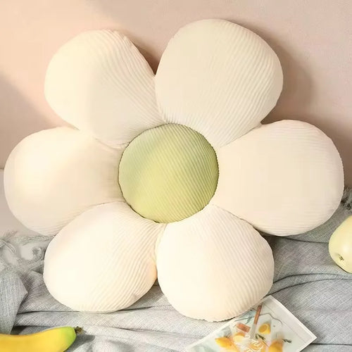 35CM Colorful Flowers Plush Pillow Plant Petal Cushion Stuffed Toys