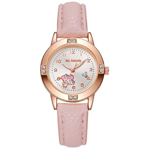 Sanrio Hello Kitty Watch Kawaii Kuromi Cinnamoroll Quartz Casual
