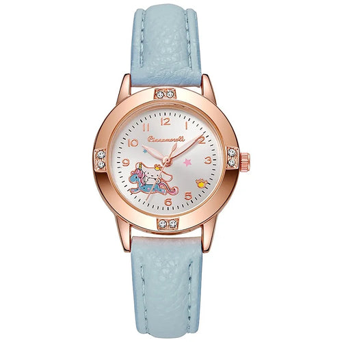 Sanrio Hello Kitty Watch Kawaii Kuromi Cinnamoroll Quartz Casual