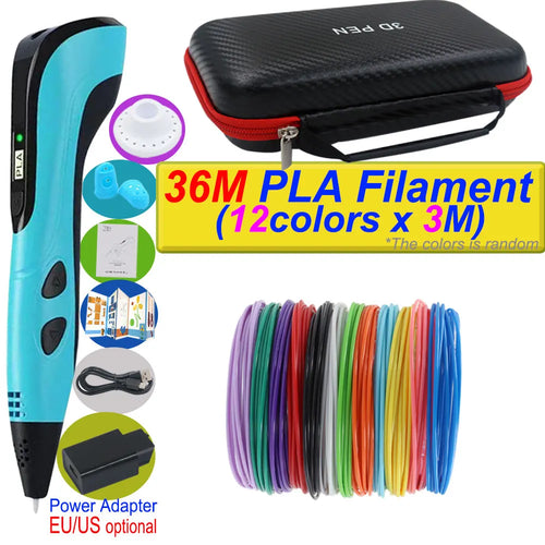 2025 New 3D Printing Pen DIY Three-dimensional Painting Children Toys