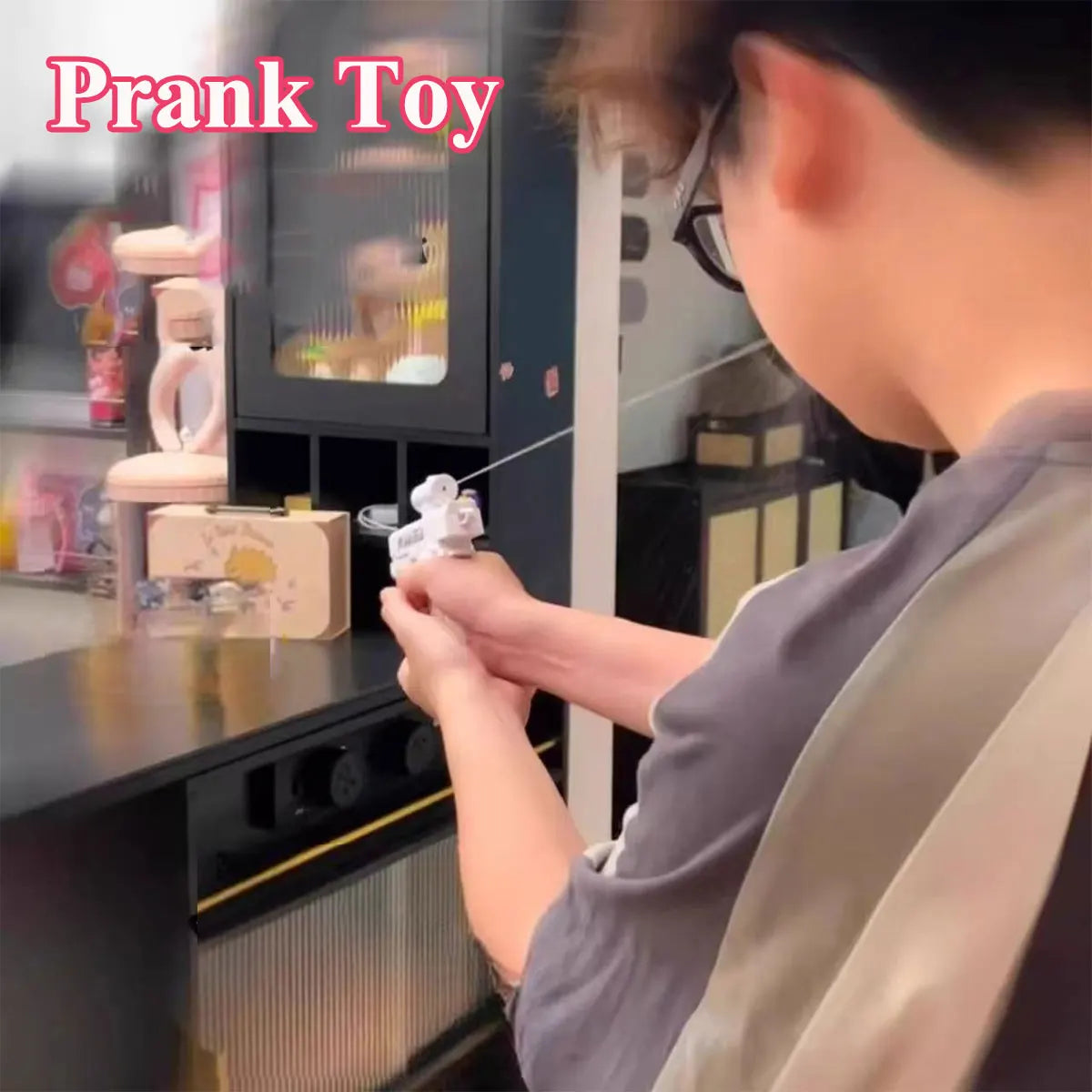 Two-Way Water Gun Prank Water Gun Toy Stress Relief Small Pistol Game