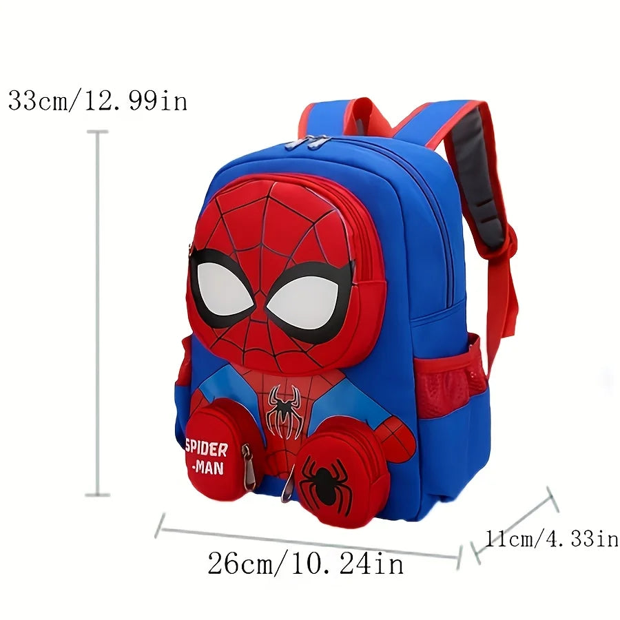 Disney Spiderman Backpack, Large Capacity Foldable Outdoors Daypack,