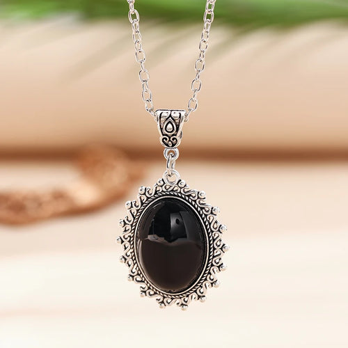 Gothic Vampire Cameo Pendant Choker Velvet Necklace for Women Fashion