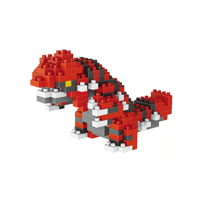 Pokemon Small Blocks Nanoblock Charizard Kyogre Groudon Rayquaza Model