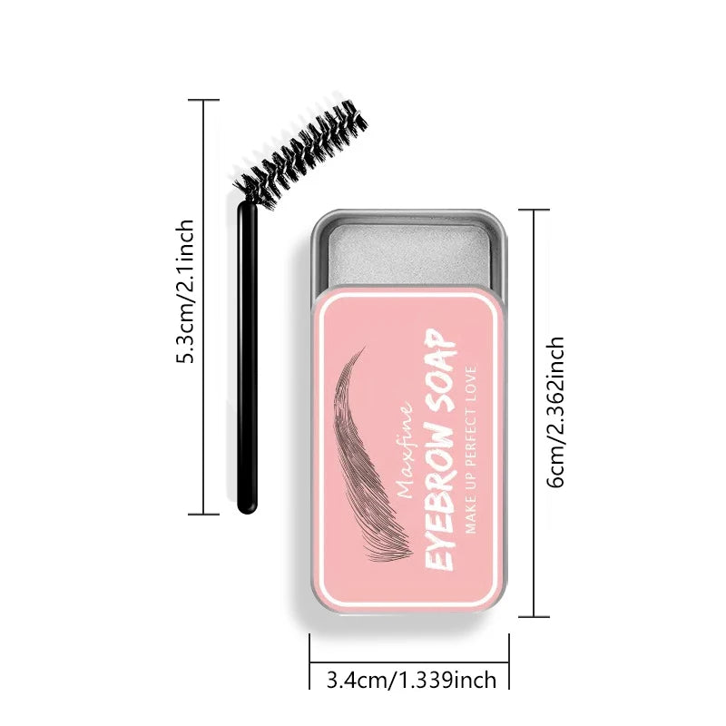 Eyebrow Styling Gel Molding Wax Waterproof Transparent Refreshing