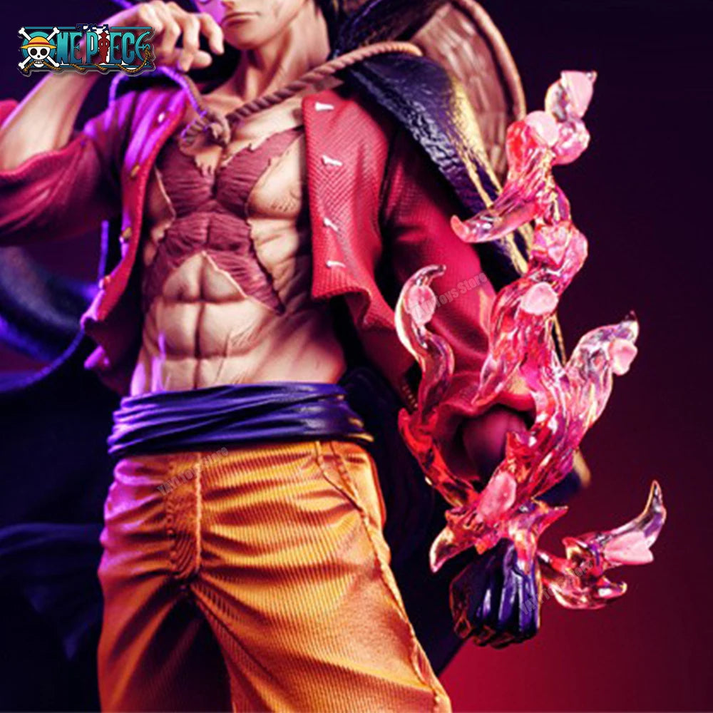 17Cm One Piece Anime Figures Monkey D Luffy Sun God Nika Action