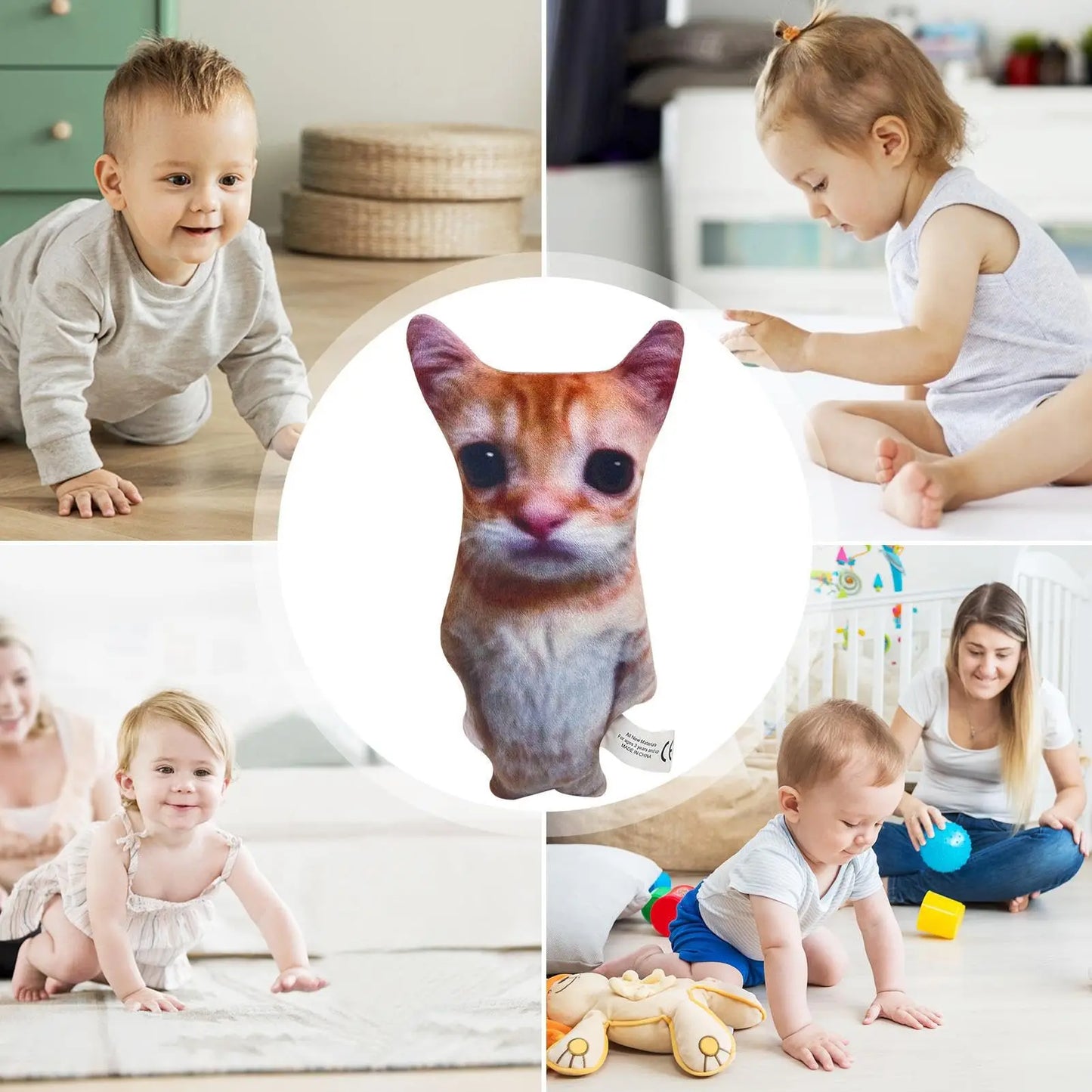 21cm Cute El Gato Cat Plush Toys Wowwow Cat Dolls Plushies Simulation