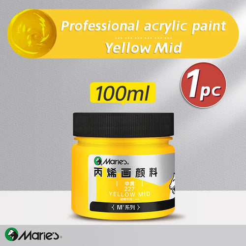 Marie's Art Acrylic Paint,3.38oz/100ml,Rich Pigmented,Painting for