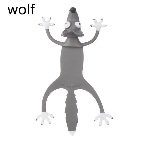 Creative Stationery Bookmarks 3D Stereo Cartoon Marker Animal