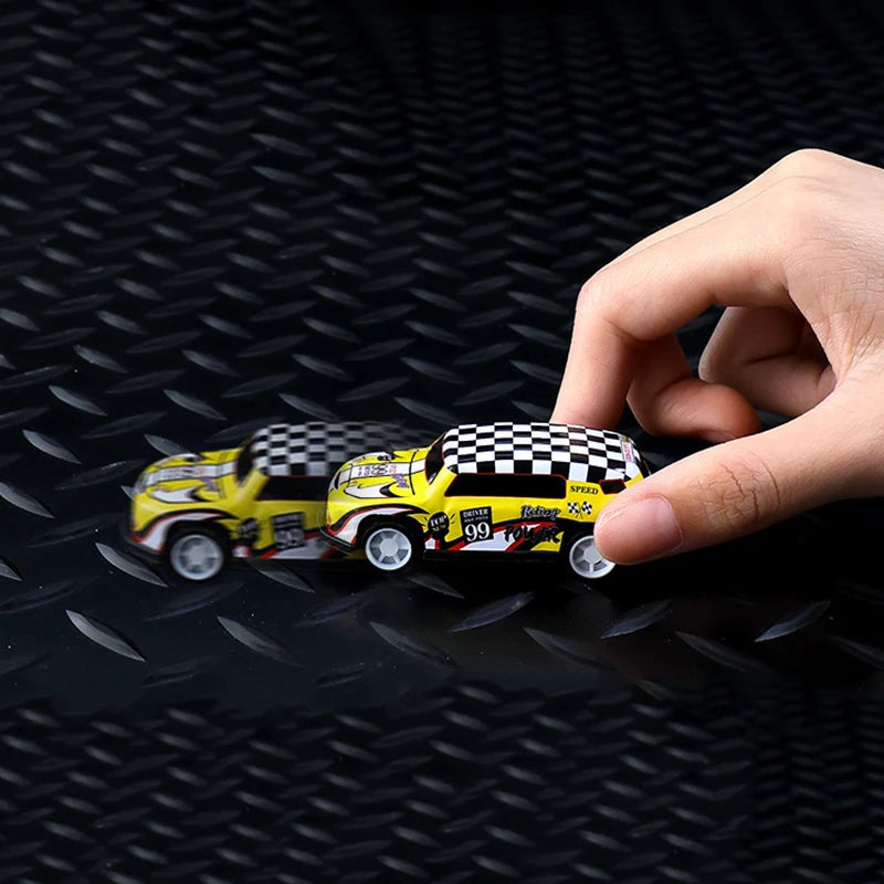 48 Pieces Mini Car Set Inertia Pull Back Cars for Boys Plastic Vehicle