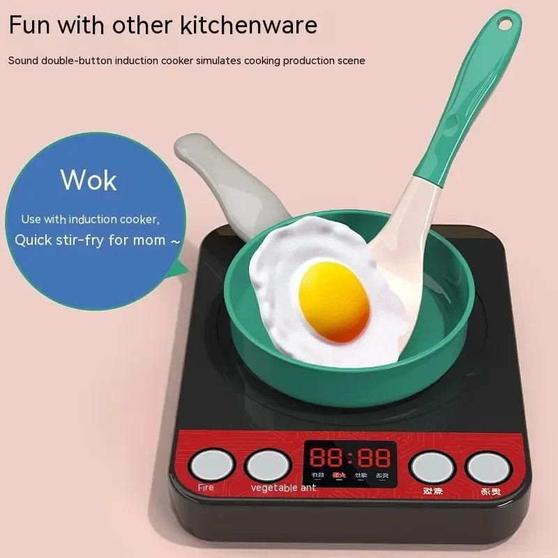 Kids Kitchen Toys Set 92/69/59 PCS Play Kitchen Accessories Kit with