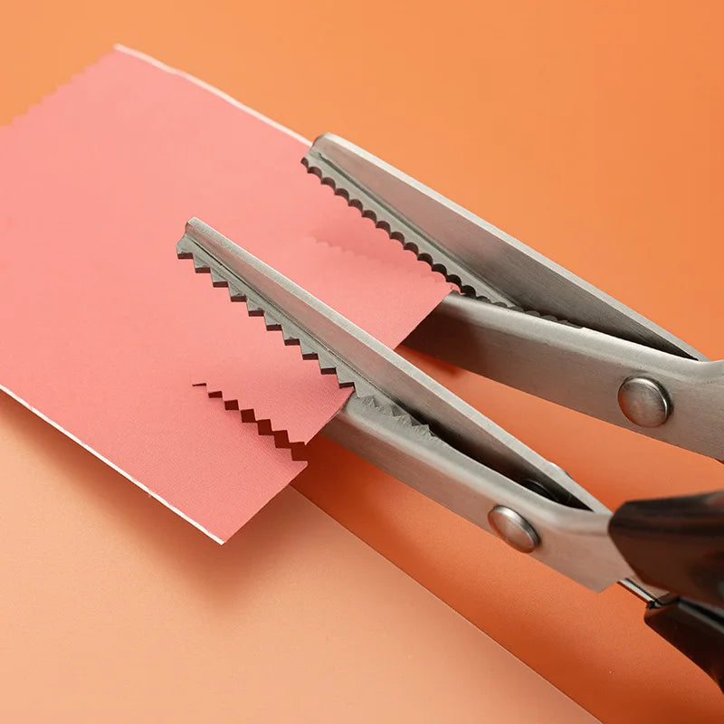 Stainless Steel Pinking Shears Comfort Grip Handled Professional