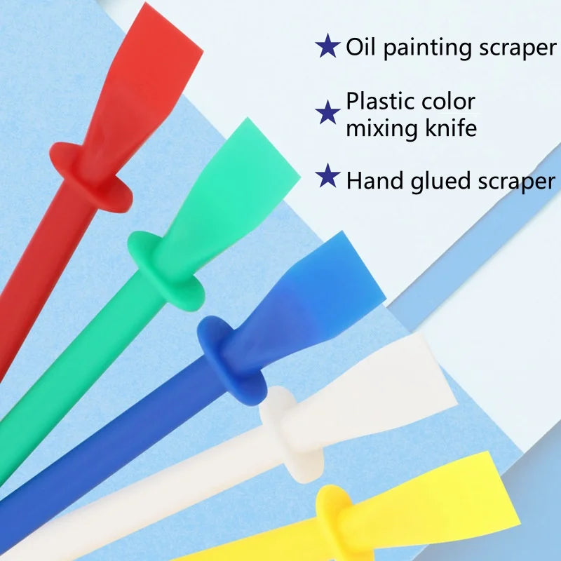 5-pcs Glue Spreaders Polypropylene Glue Smear Sticks Applicator
