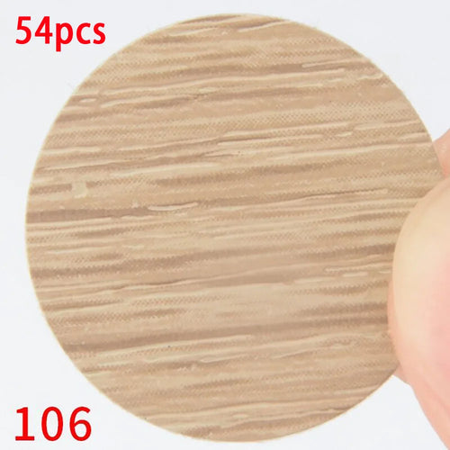 54Pcs/Set Wooden Furniture Self Adhesive Screw Cap Cover Hole Stickers