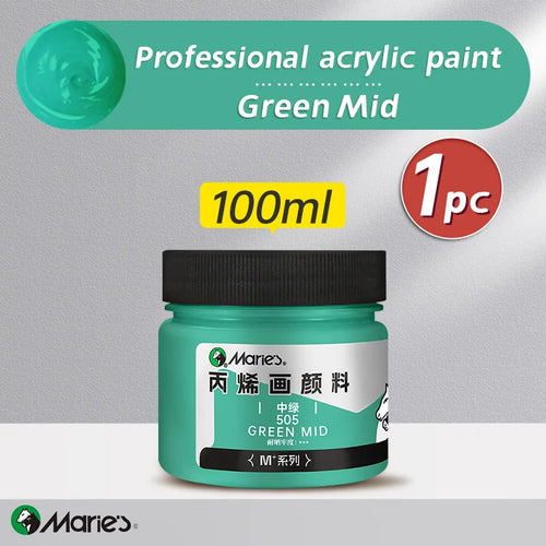 Marie's Art Acrylic Paint,3.38oz/100ml,Rich Pigmented,Painting for