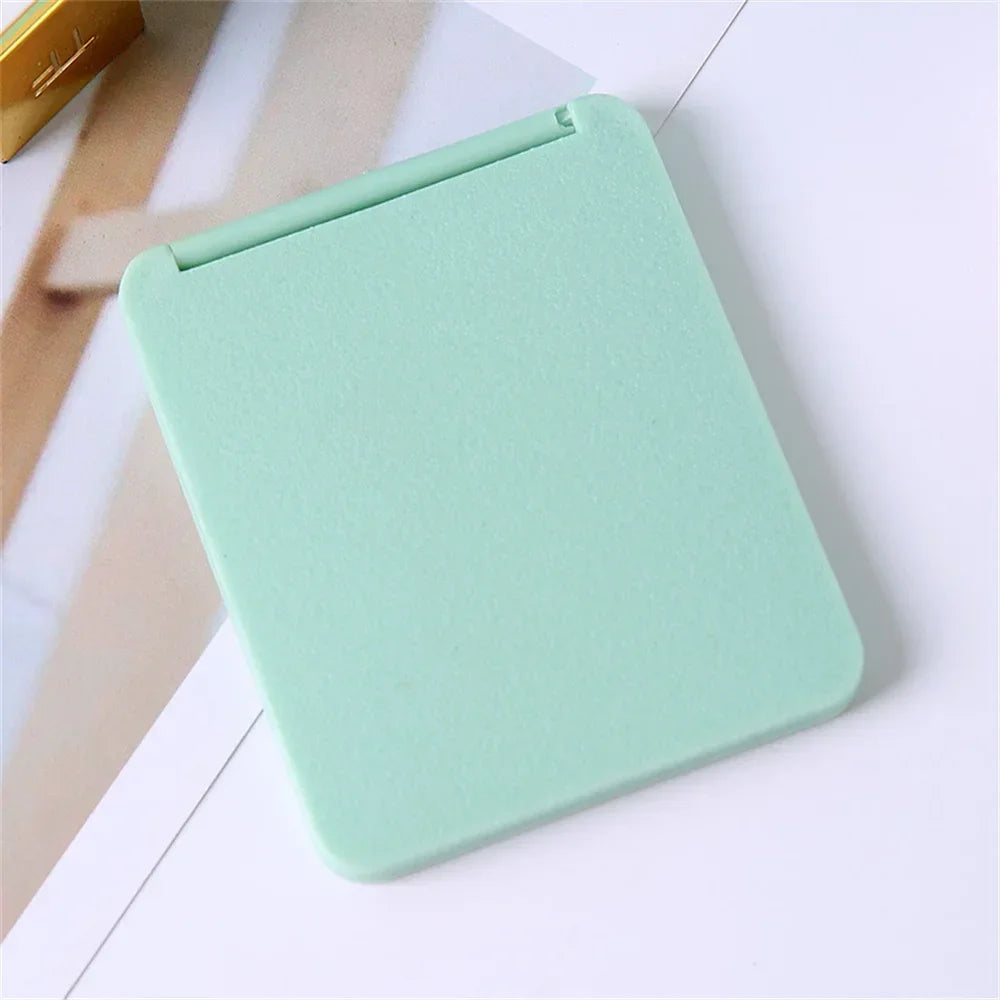 Mirror Foldable Makeup Mirror Portable Double-Sided Mirror Student