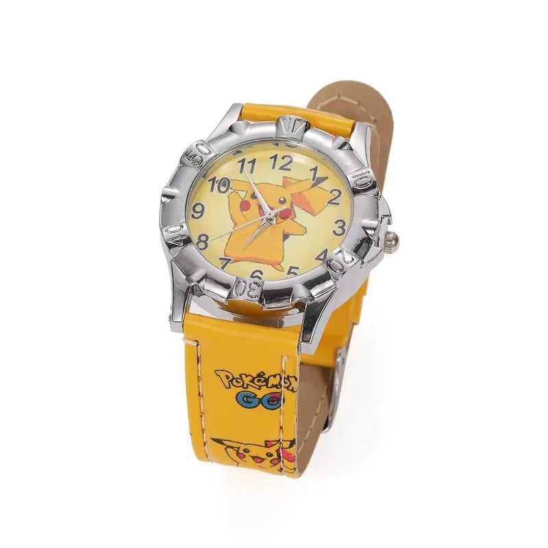 Pocket Monster Pikaqiu kawaii Fashion Trend Creative Watch Boys and