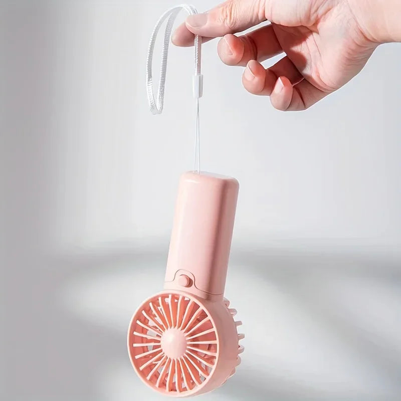 2025 Cute Mini Fan Portable Handheld Fan Lightweight Handy Fan Pocket