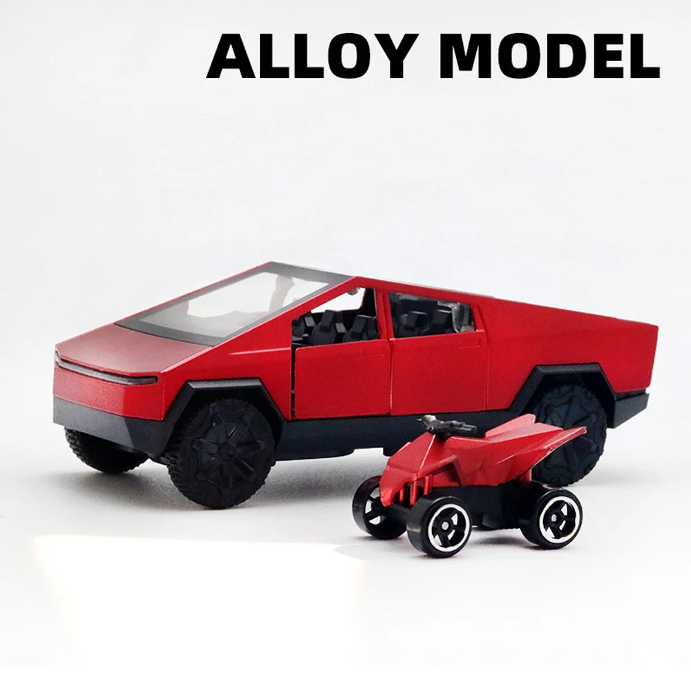 1:36 Collection Truck Alloy Simulation Toy Car Metal Model Diecasts