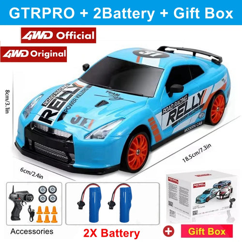 4WD RC Drift Car Remote Control GTRPRO AE86PRO Model 4x4 Racing RTR