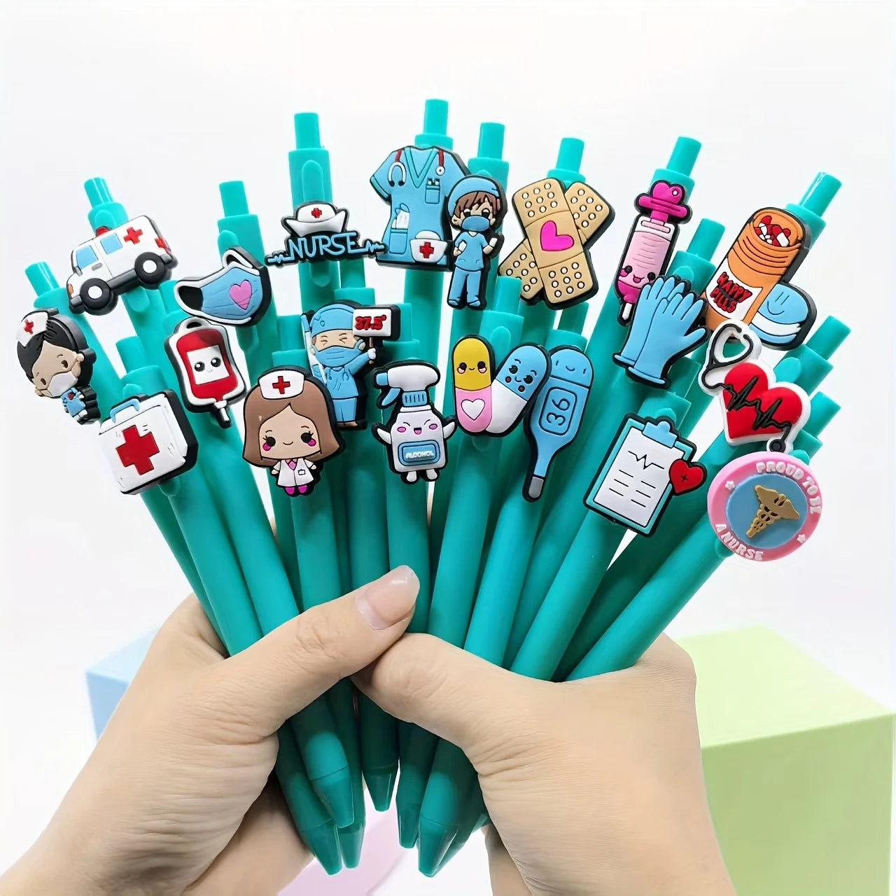 20/30/5pcs Nurse Doctor Writing Gel Pens Medical Record Pen Nurses Day