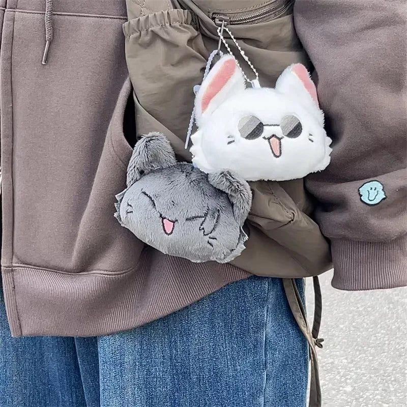 Anime Keychain Geto Suguru and Satoru Gojo Plush Cosplay Doll Pendant