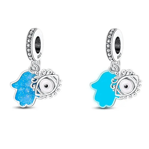 2024 New 925 Sterling Silver Luminous Charm Beads for 3mm Original