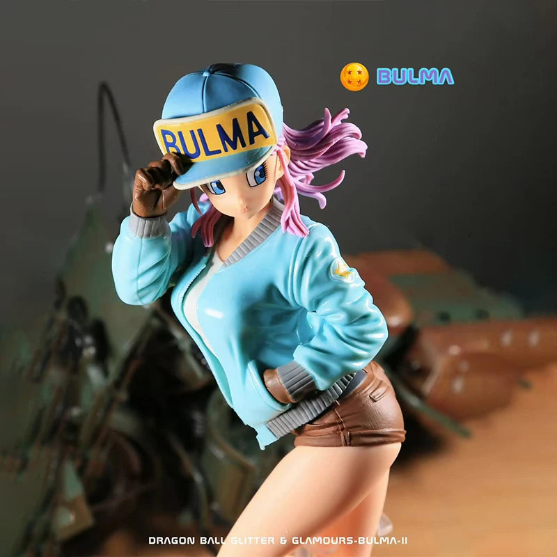 7.87in/26cm Anime Figure Dragon Ball Z Bulma Action Figures Pvc Statue