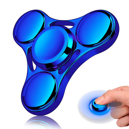 Rainbow Fidget Spinner Toys Metal UFO Small Handheld Finger Spinners