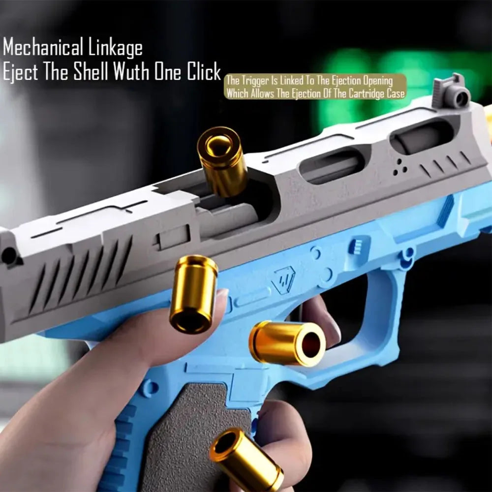 Toy Gun Pistol Shell Ejecting Guns Outdoor Sports Shooting Games Kids