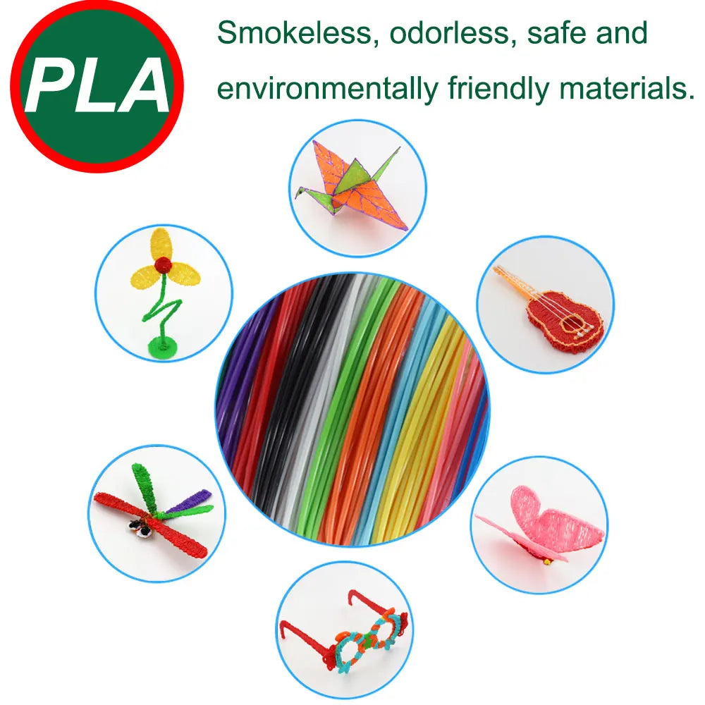 New Children's 3D Pen 3D Printing Pen with LCD Screen 200M PLA and