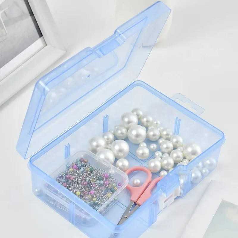 Transparent Plastic Storage Boxes For Jewelry Hardware Accessories