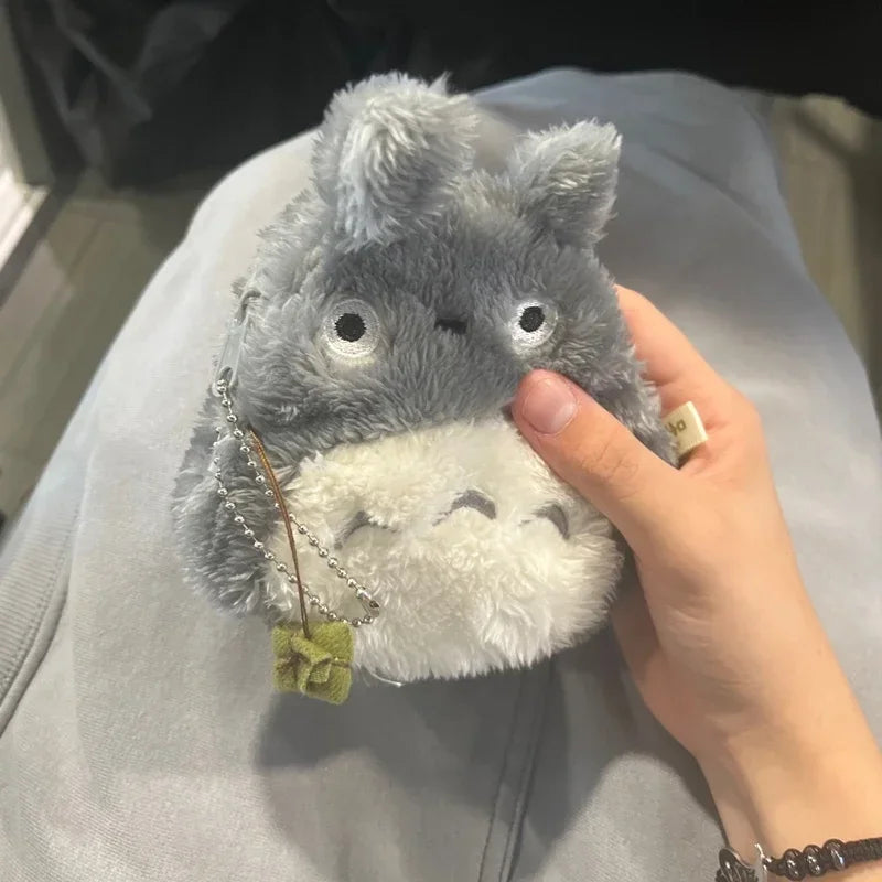 12cm Cartoon Totoro Plush Coin Purse Kawaii Japanese Toy Totoros Doll