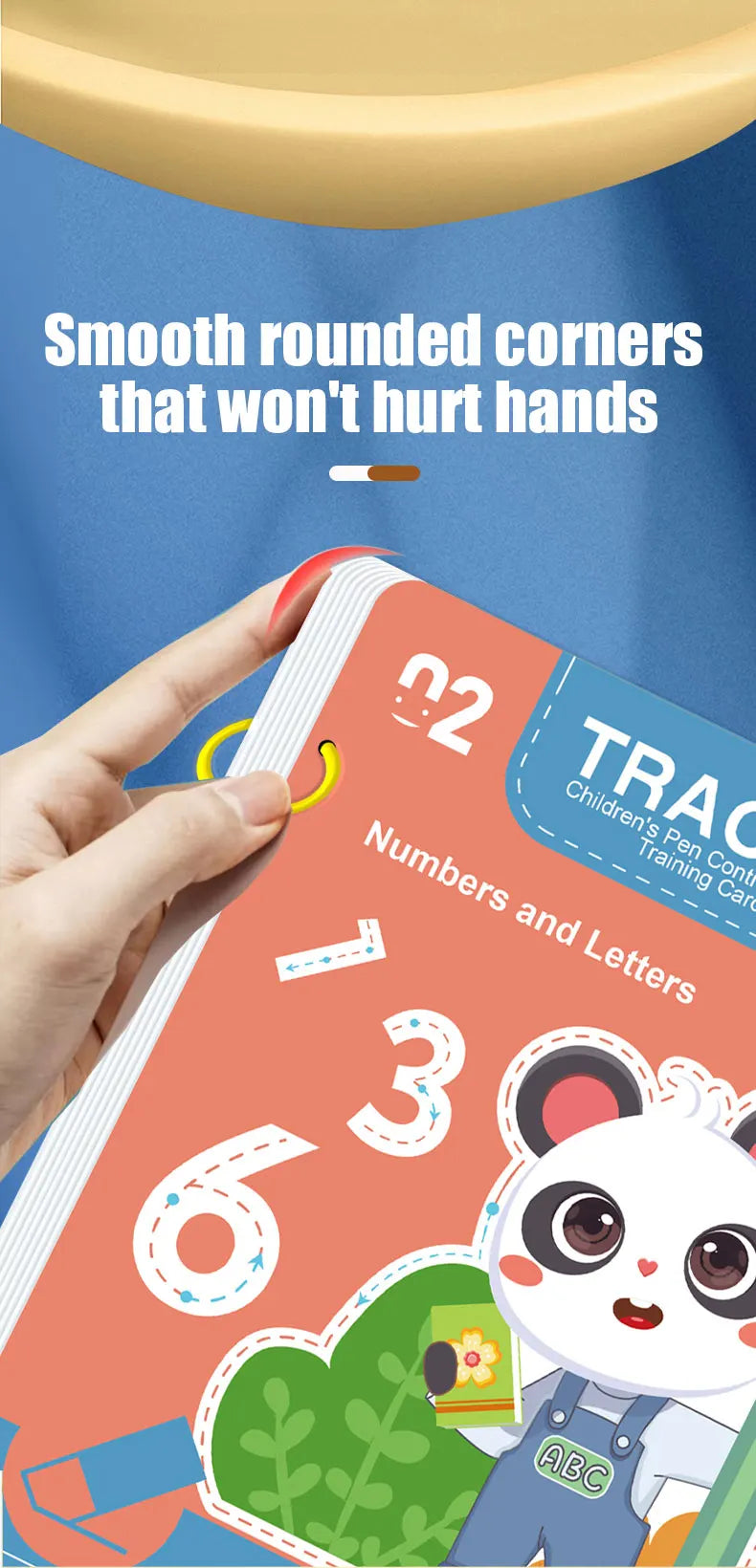 34-Page Children's Reusable Workbook Set with Erasable Pen - Early