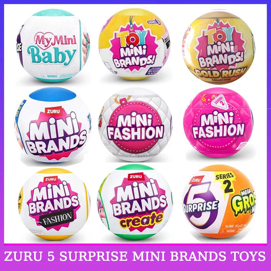 Zuru 5 Surprise Mini Brands Toys Zuru Mystery Blind Box Original