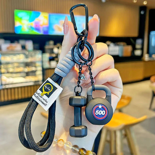 Fitness Keychain for Gym Lovers Premium Gift Sports Enthusiasts