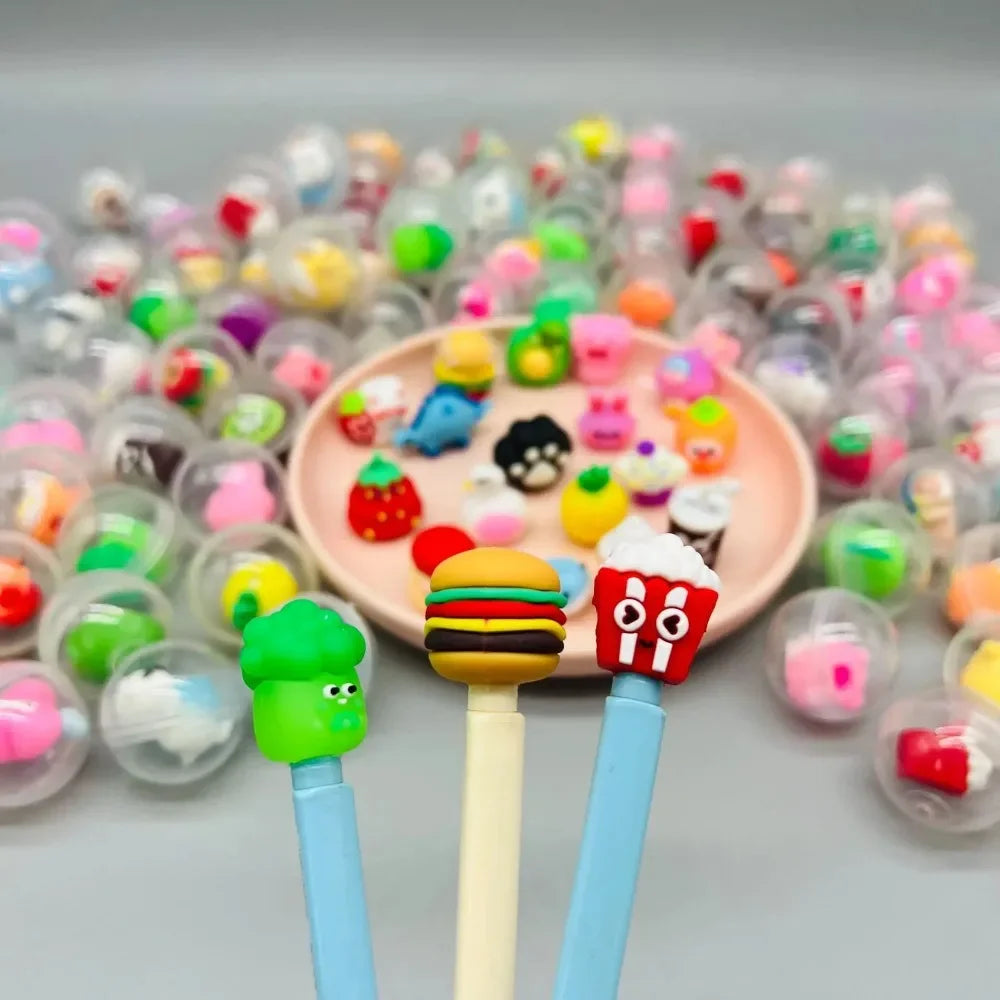 30/50 Pcs 32mm Transparent Eggshell Mixed Toy Kids Birthday Party