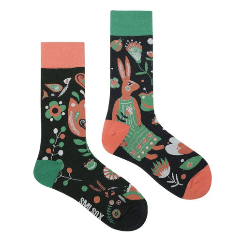 1 Pair Man Women Sock Original AB Tide Socks Colorful Cat Dog Koala