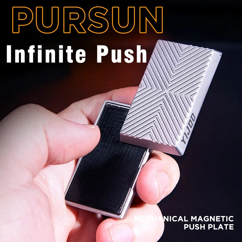fidget Unlimited position card pushing fingertip gyroscope adult