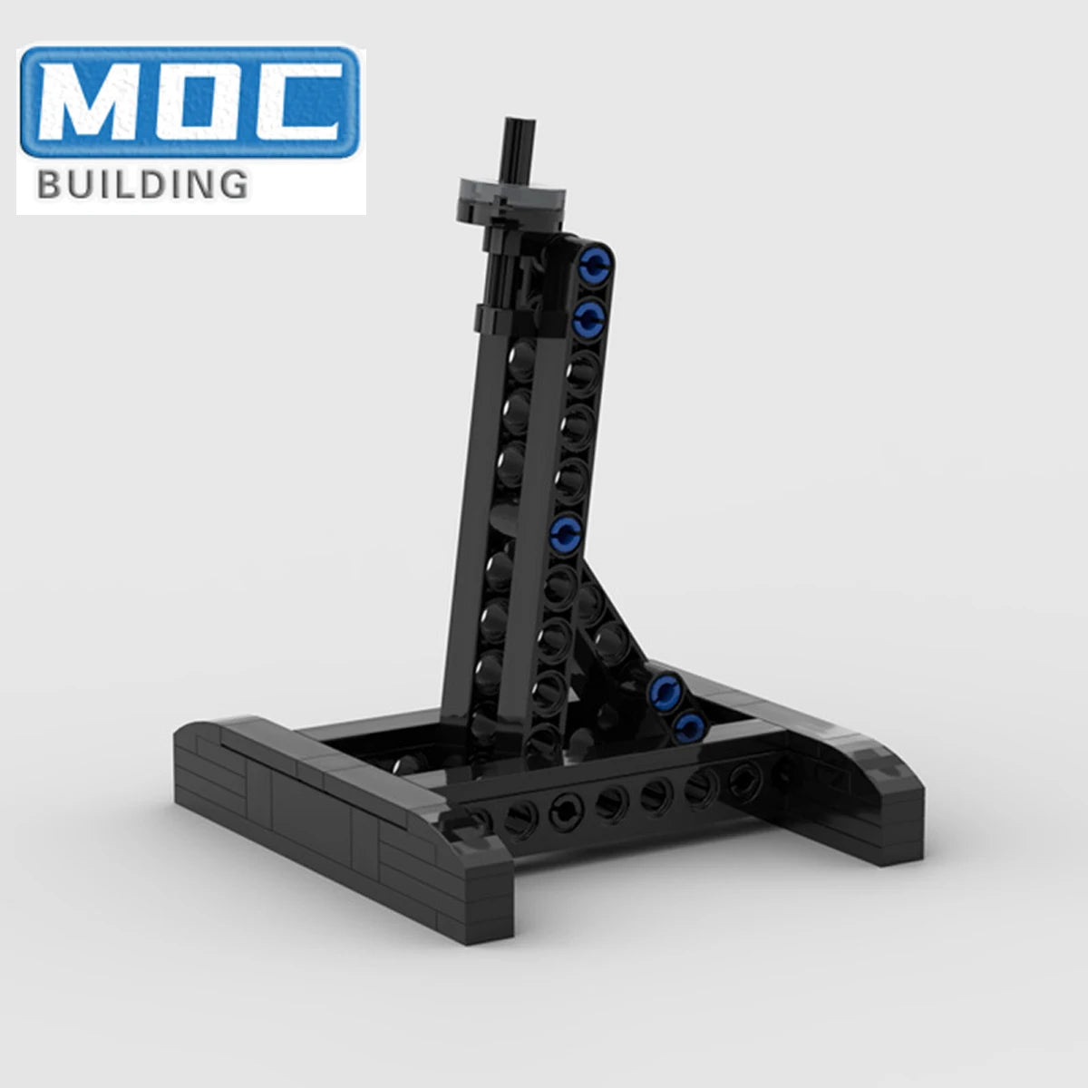Fighter bracket model creative MOC assembly building blocks, DIY