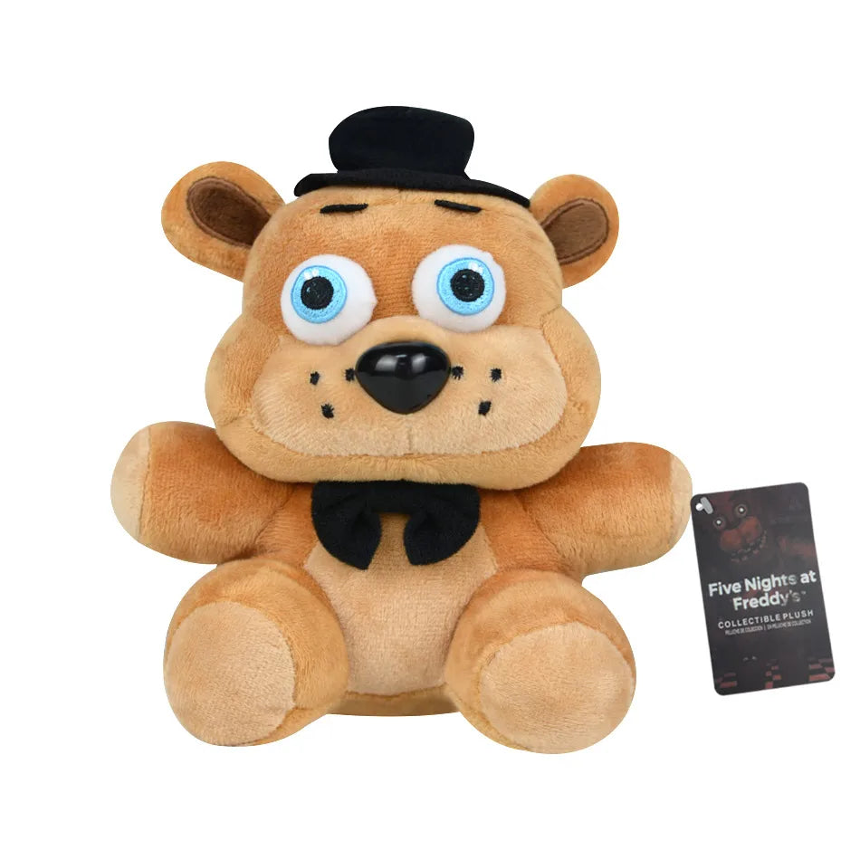 2025New FiveNight At Freddy Fnaf Cute Plush Toys Doll Bonnie Bear Foxy